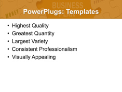 PowerPoint Template - Print Slide