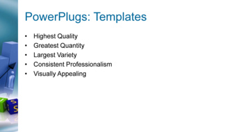 PowerPoint Template - Print Slide