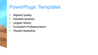 PowerPoint Template - Print Slide
