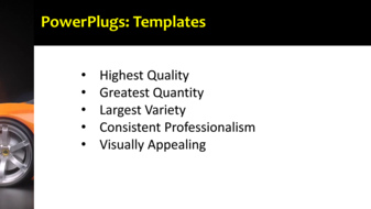 PowerPoint Template - Print Slide