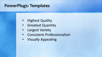 PowerPoint Template - Print Slide