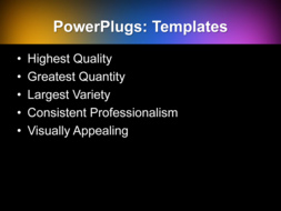 PPT Template - Text Slide