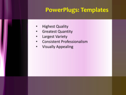 PowerPoint Template - Print Slide