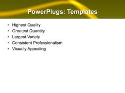 PowerPoint Template - Print Slide