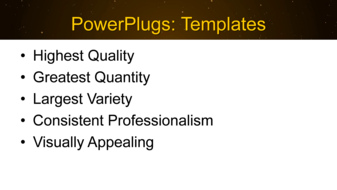 PowerPoint Template - Print Slide