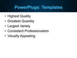 PowerPoint Template - Print Slide
