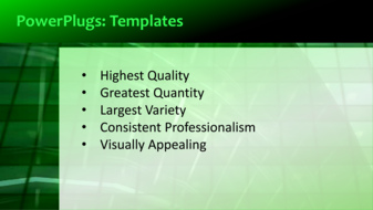 PowerPoint Template - Print Slide