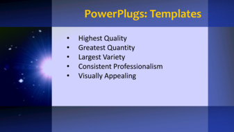 PowerPoint Template - Print Slide