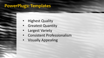 PowerPoint Template - Print Slide