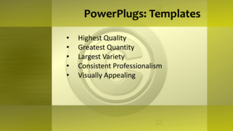 PowerPoint Template - Print Slide
