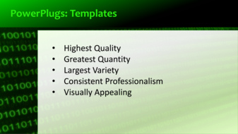 PowerPoint Template - Print Slide