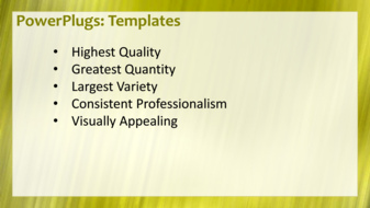 PowerPoint Template - Print Slide