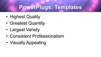 PowerPoint Template - Print Slide