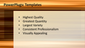 PowerPoint Template - Print Slide