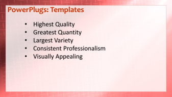 PowerPoint Template - Print Slide