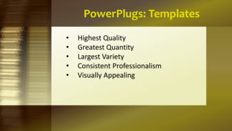 PowerPoint Template - Print Slide
