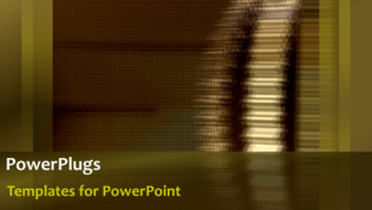  Presentation with corporate - A yellowish background with place for text - widescreen format