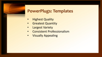 PowerPoint Template - Print Slide