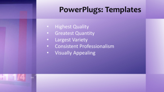 PowerPoint Template - Print Slide