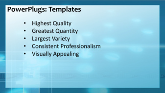 PowerPoint Template - Print Slide