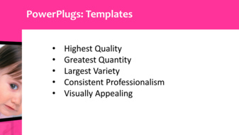 PowerPoint Template - Print Slide