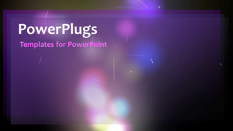  Presentation with dancing - A short video of an abstract colored background - widescreen format