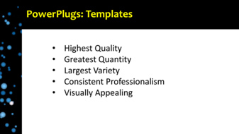 PowerPoint Template - Print Slide