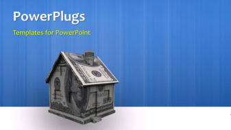  Presentation with house key - A short video of a money made of dollar bills with a hand holding a key - widescreen format