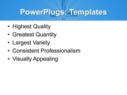 PowerPoint Template - Print Slide