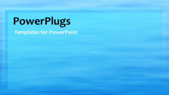  Presentation with blue video - A short video of a?plain sky blue and white background - widescreen format