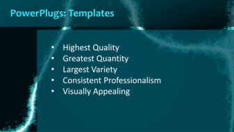 PPT Template - Text Slide