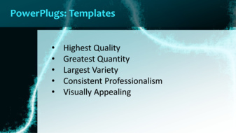 PowerPoint Template - Print Slide