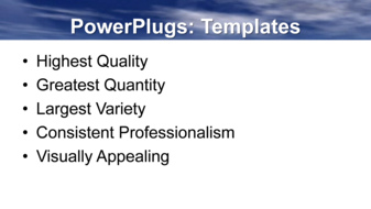 PowerPoint Template - Print Slide
