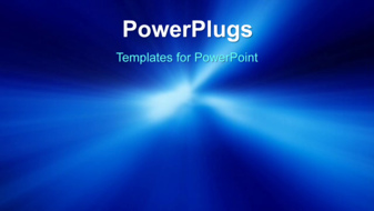  Presentation with faith - A bluish background with a sentence - widescreen format