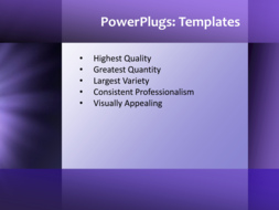 PowerPoint Template - Print Slide