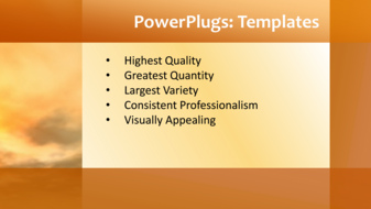 PowerPoint Template - Print Slide