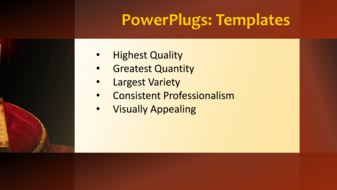 PowerPoint Template - Print Slide