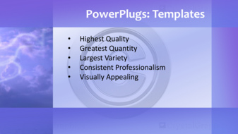 PowerPoint Template - Print Slide
