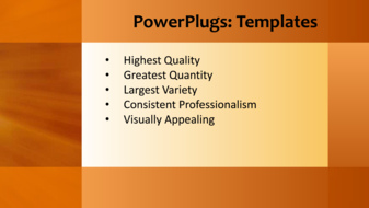 PowerPoint Template - Print Slide