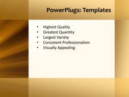 PowerPoint Template - Print Slide