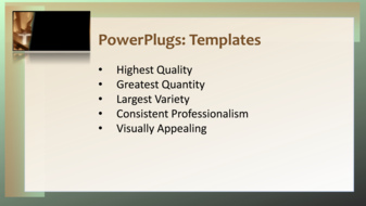 PowerPoint Template - Print Slide
