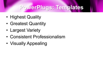 PowerPoint Template - Print Slide