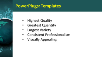 PowerPoint Template - Print Slide