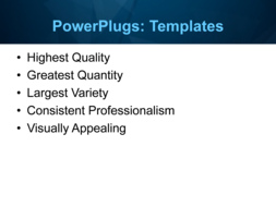 PowerPoint Template - Print Slide