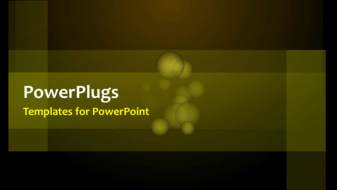  Presentation with molecules - A colorful background with a number of balls - widescreen format