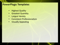PowerPoint Template - Print Slide