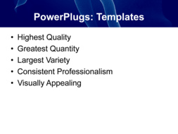 PowerPoint Template - Print Slide