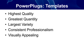 PowerPoint Template - Print Slide