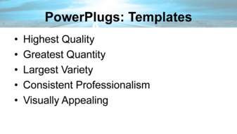PowerPoint Template - Print Slide
