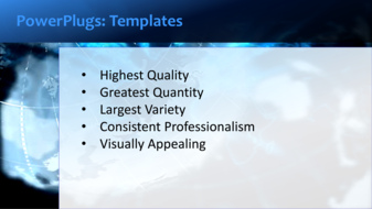 PowerPoint Template - Print Slide